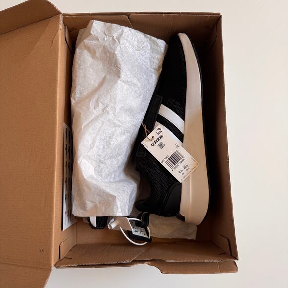 Adidas Racer TR21 Wide Mens Running Shoes Black White Size 9 GW7962 NIB NEW main image 8